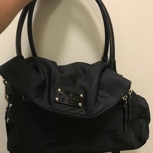Kate Spade Black Nylon Bag
